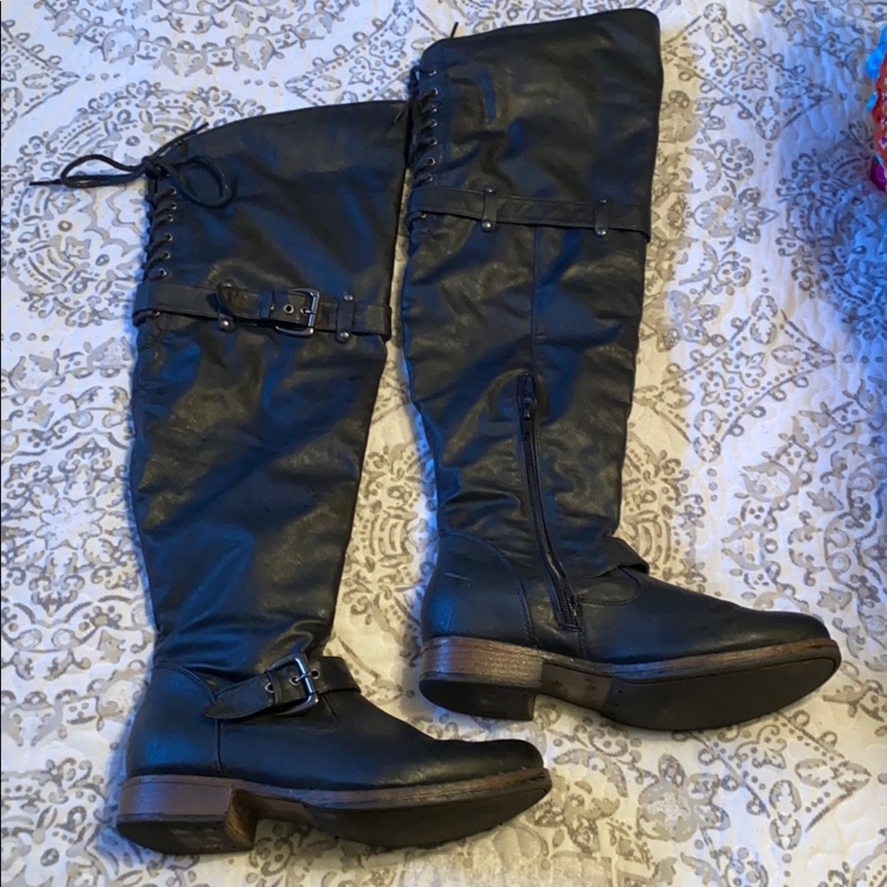 Over the knee boots